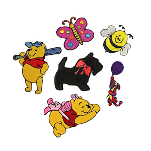 3D Fabric Sew Iron on Applique Patches Custom Logo <strong>Embroidery</strong> Heat <strong>Transfer</strong> for Hoodie Jacket Trucker Hat - Product Image 6