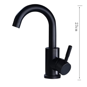 Offre Spéciale moderne monotrou 304 robinets de <span class=keywords><strong>lavabo</strong></span> de salle de bain en acier inoxydable <span class=keywords><strong>mitigeur</strong></span> d'eau chaude et froide 360 robinet d'évier de cuisine pivotant - Product Image 4