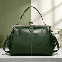 Sac à main bandoulière et pochette de soirée en PU imperméable, grand format, style européen-américain, nouveau modèle, vintage britannique