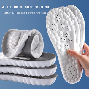 Solette in Gel Traspiranti Unisex Personalizzate all'Ingrosso per Scarpe Sportive con Supporto dell'Arco Plantare in PU e Assorbimento del Sudore - Product Image 1