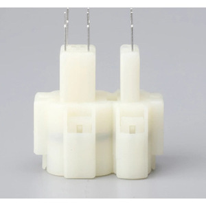 Conector Automotriz de 6 Pines, 2.3mm, Enchufe PCB DJ7064-2.3-10, Macho y Hembra, para Auto, Plástico Blanco, IP20 - Product Image 2