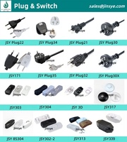 UK 3-poliger Netz stecker Lampen halter Kabel Kabel Kabels atz