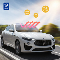 Film adhésif transparent isolant pour vitres, haute résistance à la chaleur, protection UV, pare-soleil décoratif pour voiture et maison