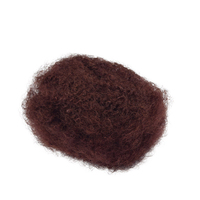 Cheveux humains brésiliens Remy non traités FYD Micro-Link 30g Afro Kinky Bulk pour tresses et torsades