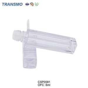 Tubos de Brillo Labial Ecológicos de 6 ml con Logotipo Personalizado, Envases de Plástico Transparente para Brillo Labial Líquido, Suministro al por Mayor - Product Image 5