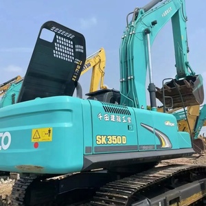 Mejor Precio Kobelco Excavadora Usada SK350D de 35 Toneladas Modelo 2022 Capacidad de Cucharón de 1.6m Motor y Bomba Incluidos Perfecto Estado - Product Image 1