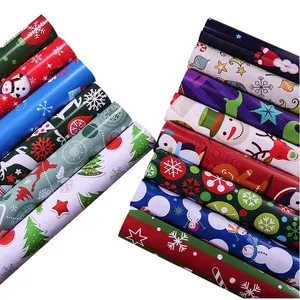 China Christmas decorations suppliers custom christmas gift wrap paper roll Wholesale 80gsm christmas wrapping paper sheet