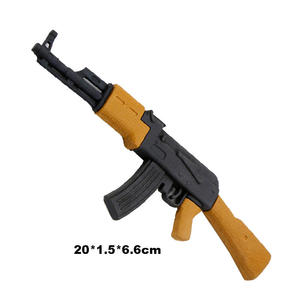 Soododo venta al por mayor promocional borrador logotipo personalizado rompecabezas 3D Jumbo pistola en forma <span class=keywords><strong>de</strong></span> lápiz borrador - Product Image 4