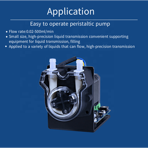 Bomba Peristáltica de Passo DC 12V 24V para Transferência de Tinta e Solvente em Analisadores de Qualidade da Água de Laboratório - Product Image 5