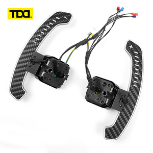 Palancas de cambio magnéticas de fibra de carbono TDD LED para volante de Audi serie C8 A6 A7 S6 S7 RS6 RS7 - Product Image 4