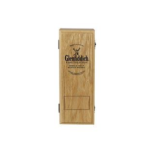 Boîte à vin en bois laqué en chêne gravée au laser sur mesure DS DSW-1022, emballage cadeau et artisanal - Commande personnalisée acceptée - Product Image 6