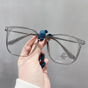 Gafas con montura cuadrada T4-9307 TR, anti luz azul, montura completa, lentes de acetato, unisex, para uso diario. - Product Image 3