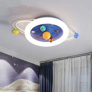 Luce da soffitto a stella per camera dei bambini 3 colori telecomando dimmerabile per camera da letto lampada da soffitto <span class=keywords><strong>di</strong></span> protezione per gli occhi - Product Image 1