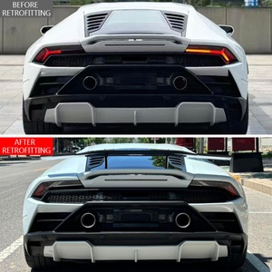 Lamborghini Evo 2019-2024 améliorée avec de nouveaux déflecteurs de turbulences en fibre de carbone - Product Image 2