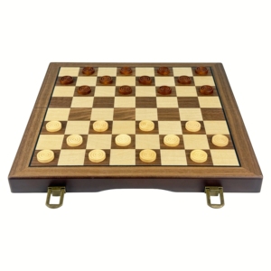 Juego de Mesa 2 en 1 de Madera Premium en Oferta, Ajedrez y Damas, Juego de Regalo para el Desarrollo de la Inteligencia y la Educación Temprana de los Niños - Product Image 2