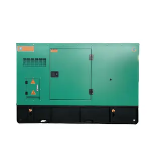 Fabrieks Directe Verkoop Dieselgeneratorset Geluidsarme Geluiddichte Genset 60kw 75kva Driefasige Dieselgeneratoren