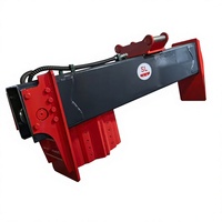 Accessoire de fendeuse de bûches hydraulique robuste pour excavatrice, machine à fendre le bois, équipement de traitement du bois forestier