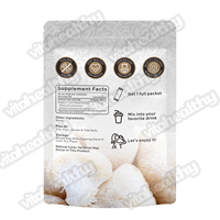 Vitahealthy OEM ODM Marque privée Poudre de crinière de lion Boisson en poudre d'extrait de champignon crinière de lion biologique emballée individuellement