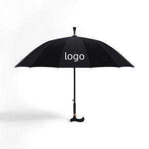 Promotion Cheap Wholesale Auto Open Customized Crutch <b>Large</b> Colorful UV <b>Umbrella</b> for Old People - Product Image 5