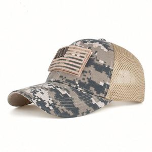 Casquette Trucker en Maille Camouflage Réglable à 6 Panneaux GOOD Service - Product Image 1