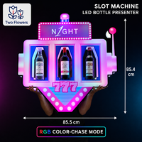 Richshining Nouveauté : Présentoir LED pour Bouteilles, Idéal pour Clubs de Nuit, Bars Extérieurs, Salons de Noël, et Présentation VIP