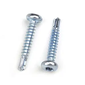 Different High Technology Flat Hex Head Thread Forming Self Drilling Screws For Plastic