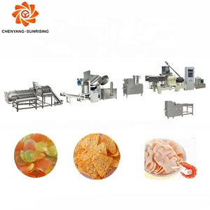 Extrusora Automática de Doble Tornillo de Acero Inoxidable, Máquina Triangular para Hacer Chips de <span class=keywords><strong>Doritos</strong></span> Fritos, Bugles y Otros Snacks para Granja - Product Image 6