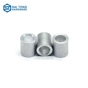 Nhà sản xuất cung cấp thu nhỏ vòng nhôm rỗng Ống ốc vít 12*14mm đánh bóng tùy chỉnh cho các bộ phận cơ khí mang - Product Image 4