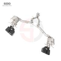 Sistema de Escape Catback de Acero Inoxidable SDO para Mercedes-Benz CLS63 AMG 5.5L V8 2007-2017, Kit de Tubo de Silenciador Valvetronic de Alto Rendimiento