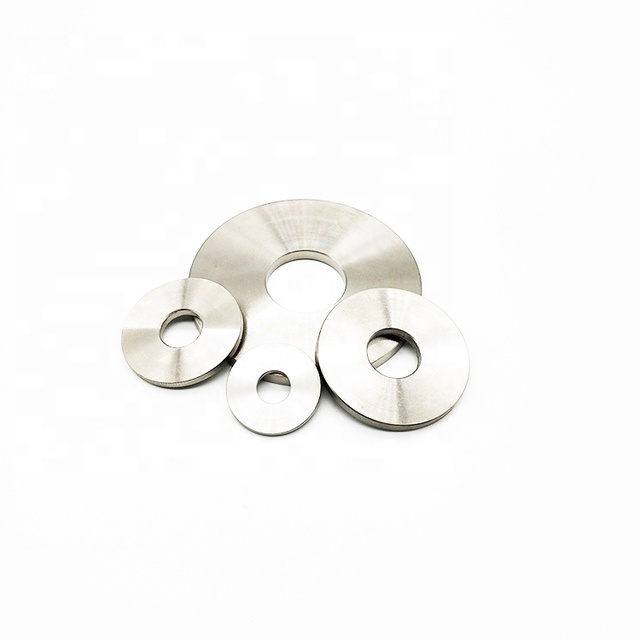 GR5 Titanium Flat Washer with Plain Finish M5 M6 External Tooth Style