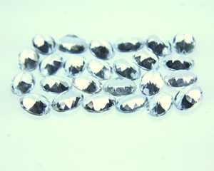 A + Natural Blue Aquamarine Gemstone Lot Oval Cut Faceted Jewelry Making Stones - Product Image 1