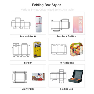 선물 사탕에 대 한 사용자 정의 불규칙한 관 모양 판지 페이딩 종이 상자 인쇄 된 관 모양 종이 상자 3.5g 꽃 - Product Image 3