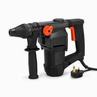 Marteau perforateur électrique robuste 25 mm, 3 modes, mandrin sans clé, pour bricolage et construction professionnelle, non rechargeable, 800 W