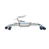 Système d'échappement Catback haute performance pour Audi A3 1.8T 2.0T (2012-2020) Diffuseur en acier inoxydable Tuyaux d'échappement Valvetronic