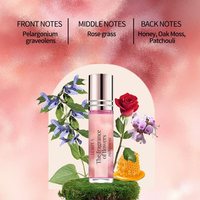 Parfum roll-on fruité floral 10 ml le plus vendu, au parfum de rose douce, sans alcool, disponible en stock auprès du fabricant