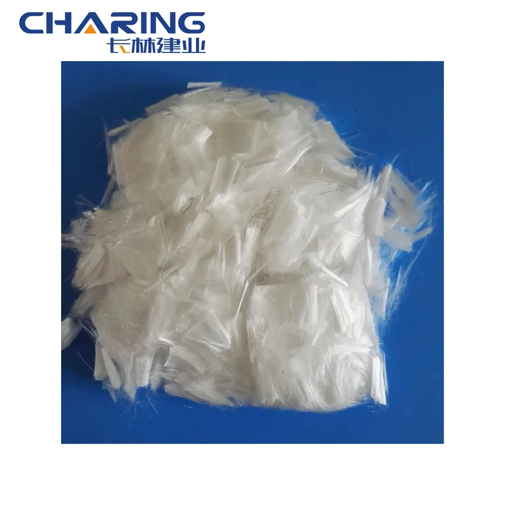 china additives concrete admixtures polypropylene fiber PP Fiber with pure material to add the strength of concrete