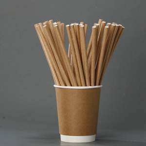 Pajita de Papel de Alta Calidad, Personalizable, Compostable, Entrega Rápida, Flexible y Sellable - Product Image 1