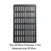 Plancher en plastique pour cage à lapins, accessoires pour cage à lapins anti-morsures, 30*50 40*50 50*50 60*60 cm, durable, pour élevage de lapins