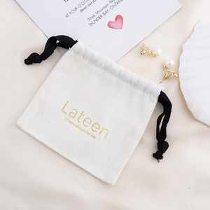 Hot Sale Eco Friendly Customized Drawstring Dust Bag Cotton Shopping <b>Canvas</b> Pouches With Custom Printed Logo - Product Image 5