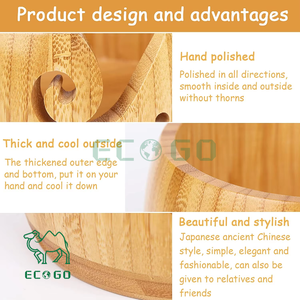 Bols de fil en bois Crochet et tricot en gros pour bols de fil en bois - Product Image 3