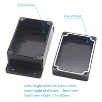 Quanxing OEM Chine Usine Personnalisé ABS Extérieur En Plastique Boîtier De Dispositif Électronique IP66 67 Boîte De Jonction Étanche