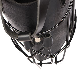 Bozal para perros equinos y grandes-Bozal de entrenamiento duradero de acero inoxidable y cuero de varios tamaños - Product Image 4