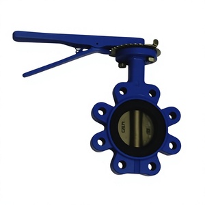 Válvula de Mariposa de Hierro Dúctil (DI) de Tipo Lug, Operada Manualmente, en Oferta - Product Image 1