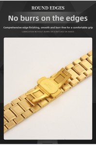 <span class=keywords><strong>Correa</strong></span> de Reloj Inteligente Lionorm de Acero Inoxidable de Lujo de 46 mm y 49 mm con Cinco Eslabones para <span class=keywords><strong>Apple</strong></span> <span class=keywords><strong>Watch</strong></span> Serie 10, <span class=keywords><strong>Correa</strong></span> Metálica para Reloj - Product Image 5