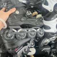 Chaussures d'occasion en gros S18 – Patins à roulettes en bon état, vente en gros directe d'usine, chaussures de marque d'occasion pour hommes