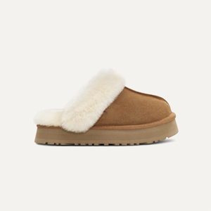 Pantofole Classiche da <span class=keywords><strong>Donna</strong></span> di Marca, Casual, Invernali, Calde con Pelliccia, per Uso Esterno, <span class=keywords><strong>in</strong></span> <span class=keywords><strong>Pelle</strong></span>, Comode e Calde - Product Image 5