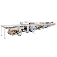 Máquina para Fabricar Cartón Corrugado de 3 Capas, Línea de Producción de Cartón Corrugado