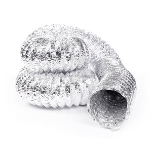 ท่ออลูมิเนียมแบบยืดหยุ่น 1 ชิ้น โพลีเอสเตอร์ & 1 ชิ้น ท่ออลูมิเนียมแบบยืดหยุ่นสำหรับระบบปรับอากาศ - Product Image 3