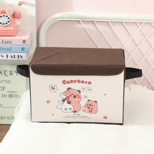 Scatola di immagazzinaggio da scrivania simpatico cartone animato <span class=keywords><strong>Anime</strong></span> Tote cesto multifunzionale vestiti snack scatola libro - Product Image 5