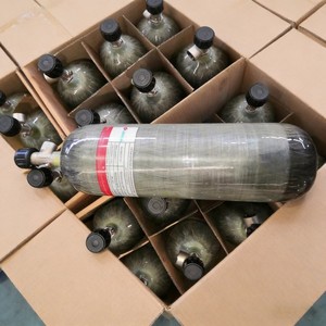 Bombola d'Aria SCBA Apparecchio Respiratorio Cilindro in Lega di Alluminio Bombola di Gas ad Alta Pressione in Fibra di Carbonio Composita - Product Image 5